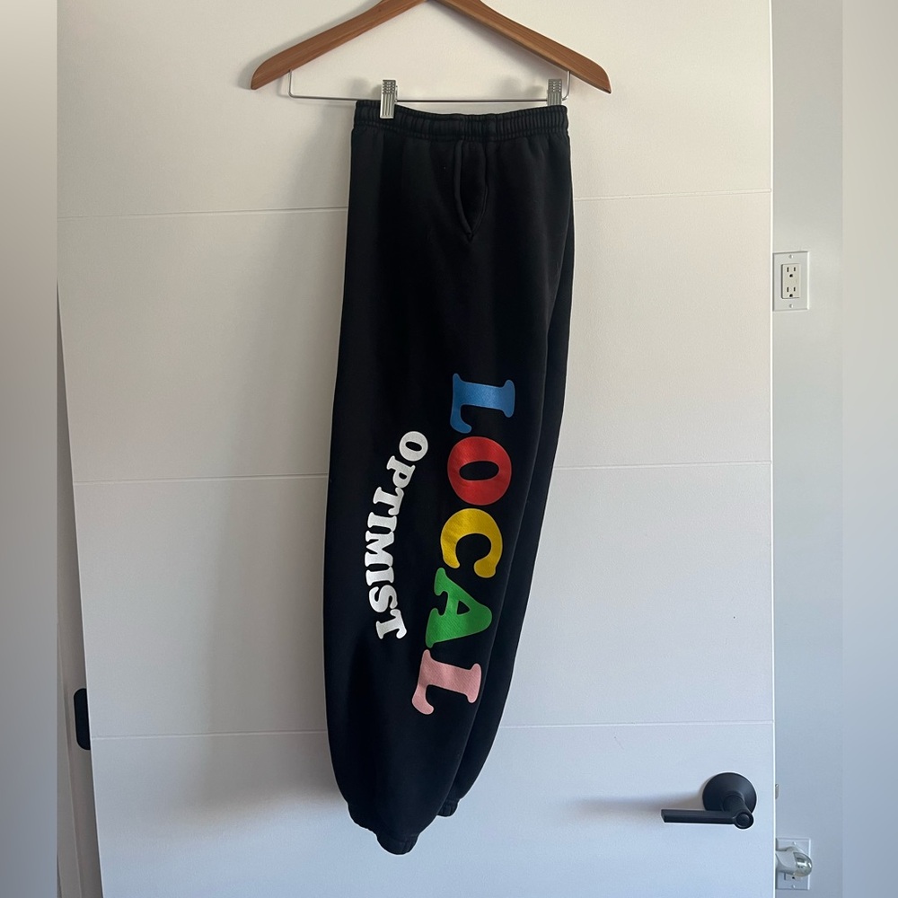 MadHappy Local Optimist Sweatpants in Black
